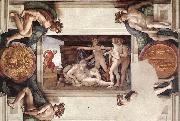 Drunkenness of Noah Michelangelo Buonarroti